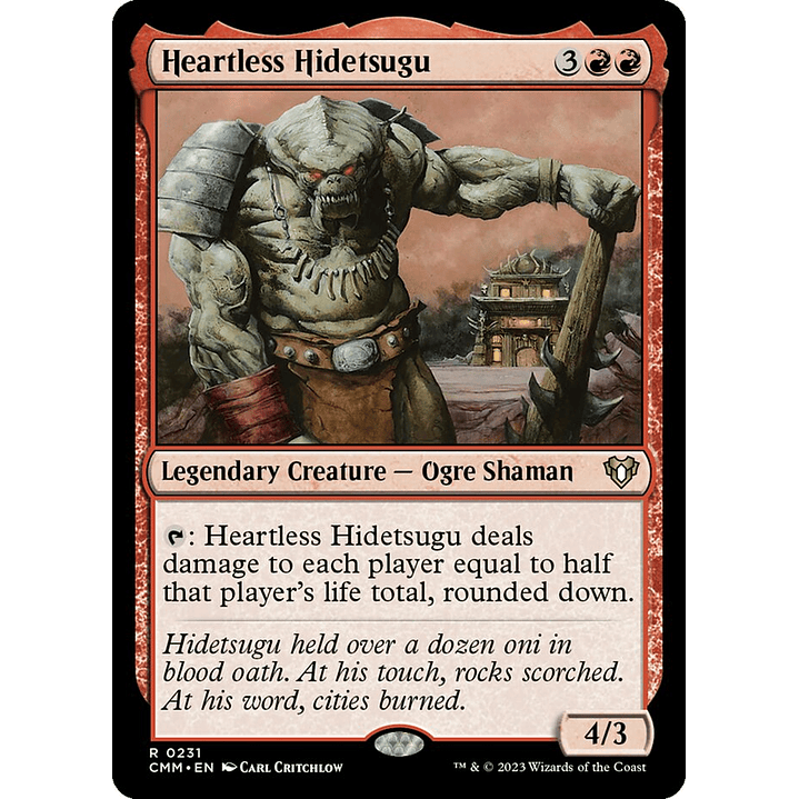 Heartless Hidetsugu | Inglés | NM | CMM 1