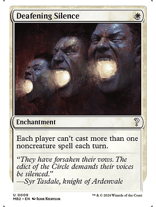 Deafening Silence | Inglés | NM | MB2