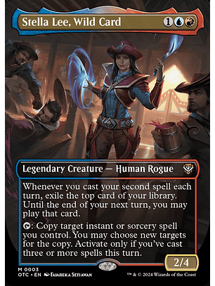 Stella Lee, Wild Card (Borderless foil) | Inglés | NM | OTC
