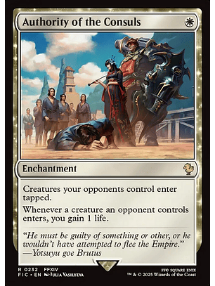 Authority of the Consuls (Surge) | Inglés | NM | FIC