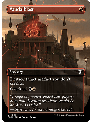 Vandalblast (Borderless foil) | Inglés | NM | CMM