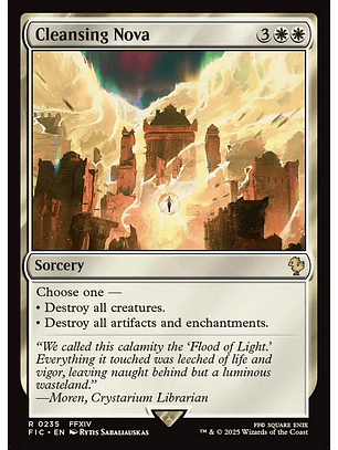 Cleansing Nova (Surge) | Inglés | NM | FIC