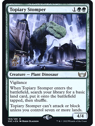 Topiary Stomper (Launch foil) | Inglés | NM | PSNC