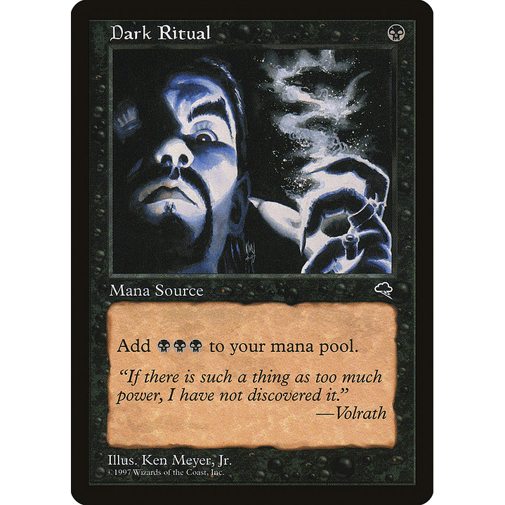 Dark Ritual (Retro Frame) | Japonés | NM | TMP 1