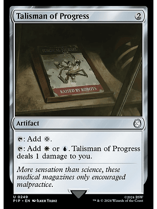 Talisman of Progress | Inglés | NM | PIP