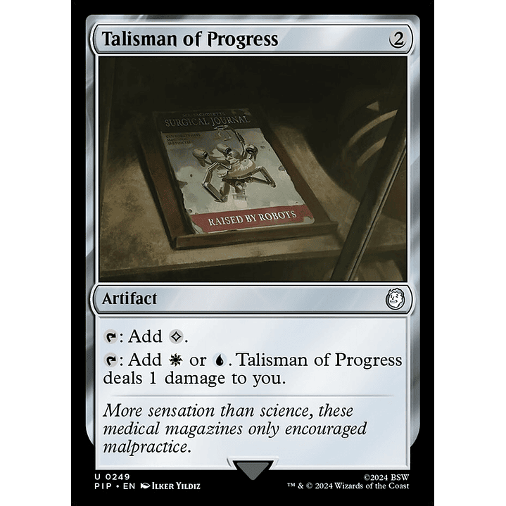 Talisman of Progress | Inglés | NM | PIP 1