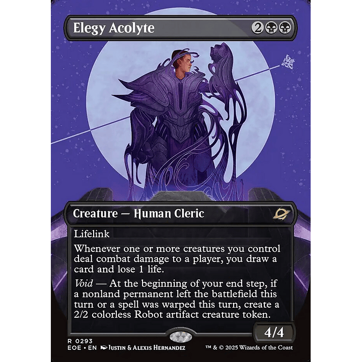 Elegy Acolyte (Borderless) | Inglés | NM | EOE 1