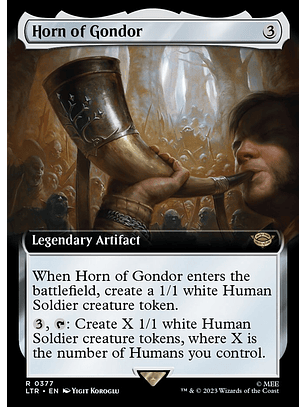 Horn of Gondor (Extended Art) | Inglés | NM | LTR