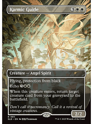 Karmic Guide (Borderless foil) | Inglés | NM | SLD