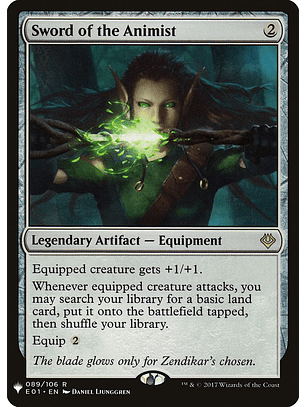 Sword of the Animist | Inglés | NM | PLST