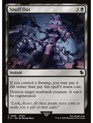Snuff Out (Surge) | Inglés | NM | FIC
