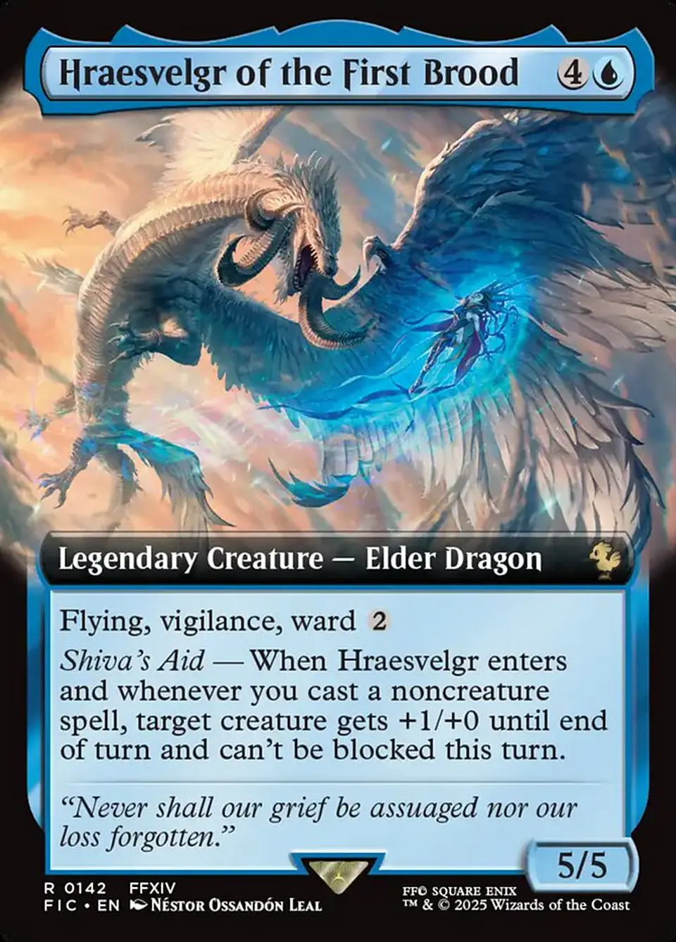 Hraesvelgr of the First Brood (Extended Art) | Inglés | NM | FIC 1