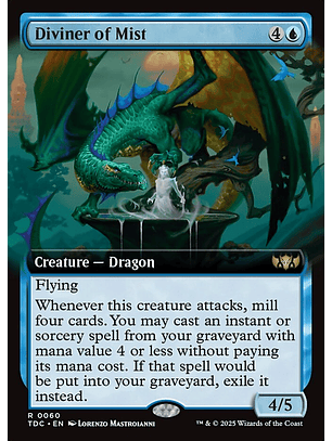 Diviner of Mist (Extended Art) | Inglés | NM | TDC