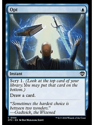 Opt | Inglés | NM | OTC