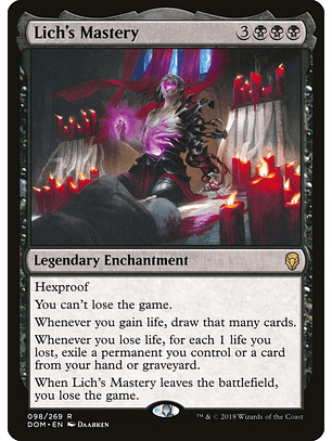 Lich's Mastery | Inglés | NM | DOM