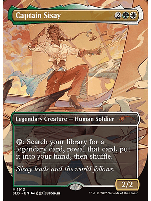 Captain Sisay (Borderless foil) | Inglés | NM | SLD
