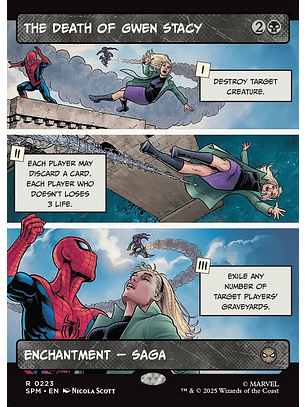 The Death of Gwen Stacy (Showcase) | Inglés | NM | SPM