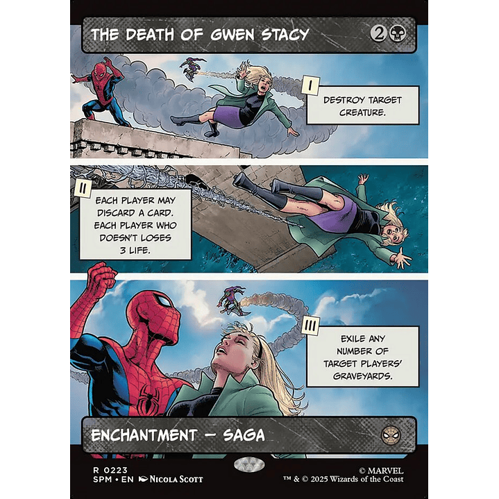 The Death of Gwen Stacy (Showcase) | Inglés | NM | SPM 1