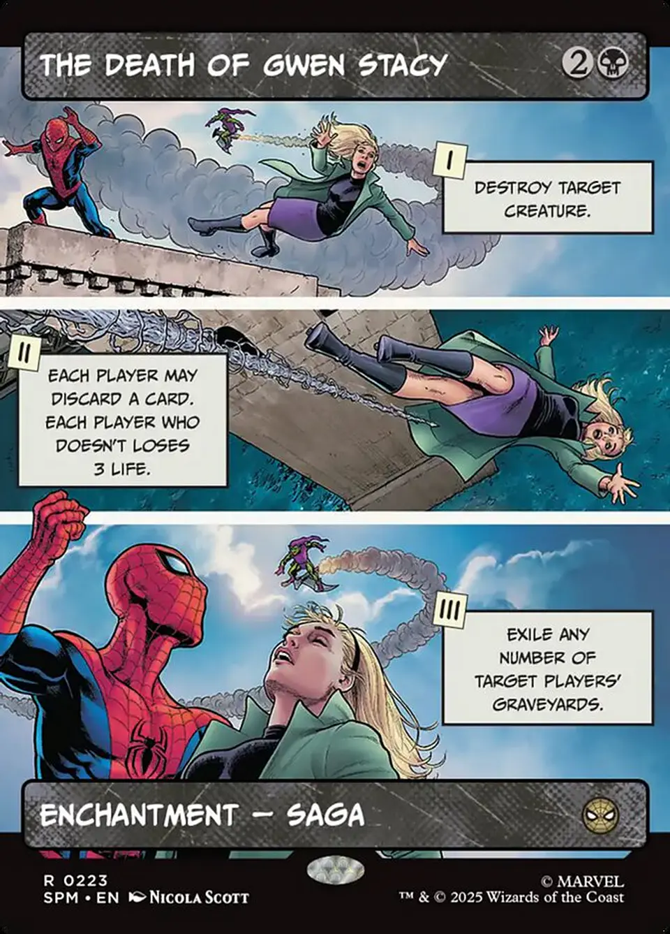 The Death of Gwen Stacy (Showcase) | Inglés | NM | SPM 1