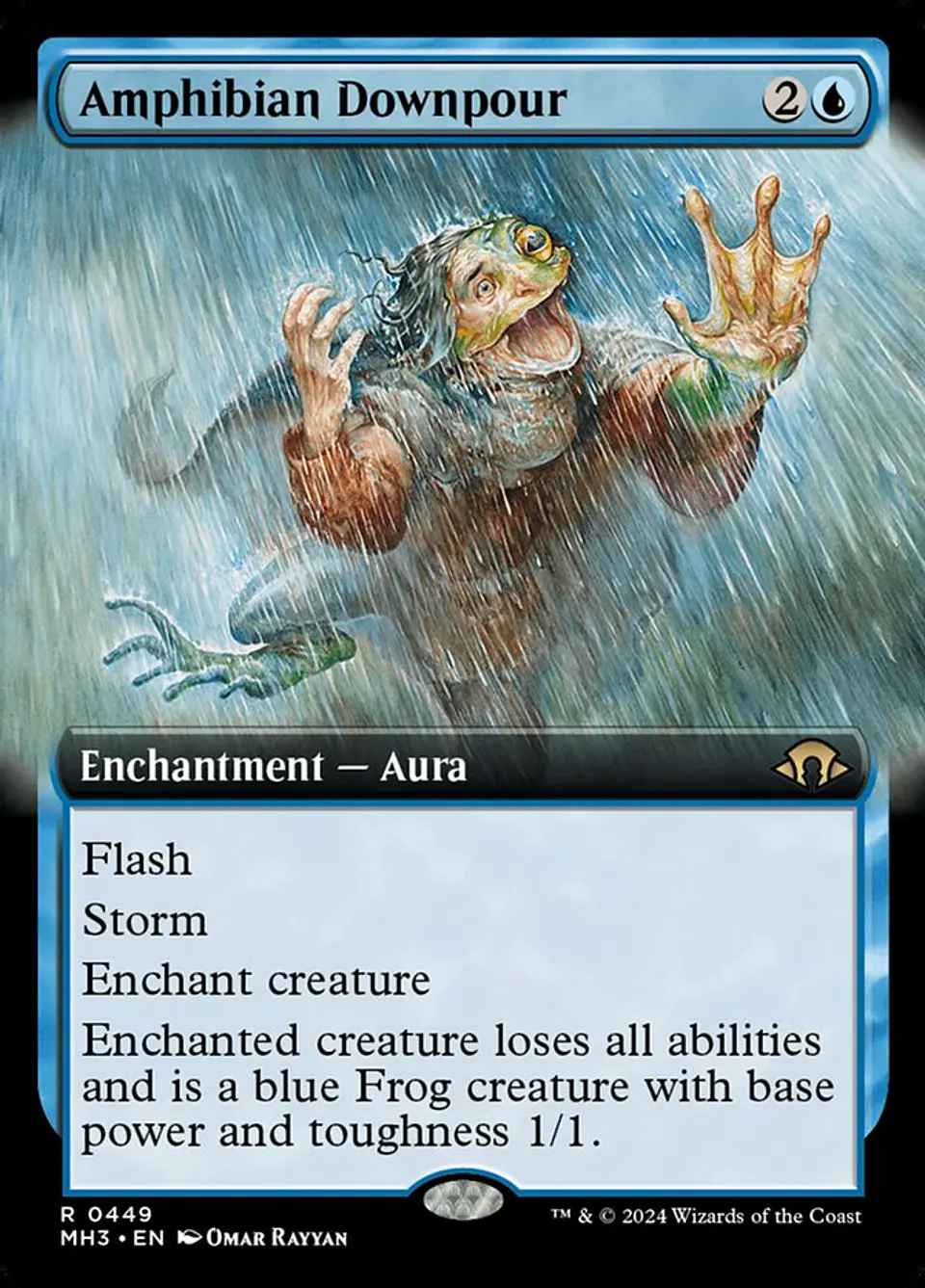 Amphibian Downpour (Extended Art) | Inglés | NM | MH3 1