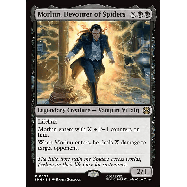 Morlun, Devourer of Spiders | Inglés | NM | SPM 1