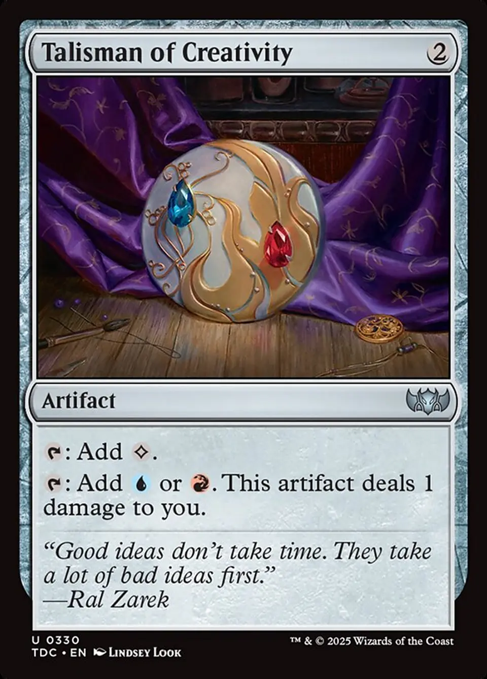 Talisman of Creativity | Español | NM | TDC 1