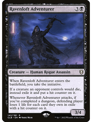 Ravenloft Adventurer (foil) | Inglés | NM | CLB