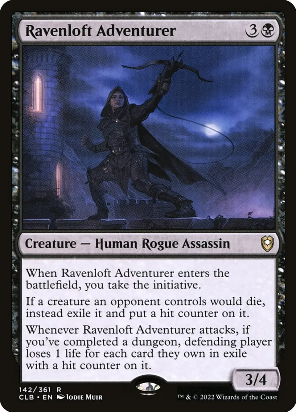 Ravenloft Adventurer (foil) | Inglés | NM | CLB 1