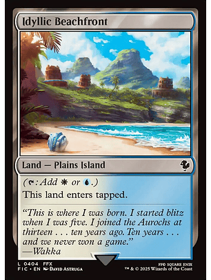 Idyllic Beachfront (Surge) | Inglés | NM | FIC