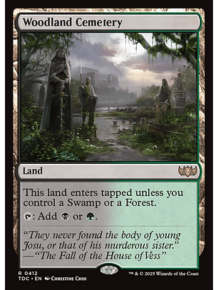 Woodland Cemetery | Español | NM | TDC