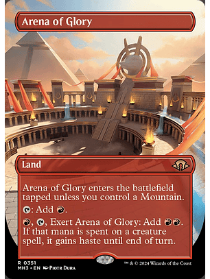 Arena of Glory (Borderless) | Inglés | NM | MH3