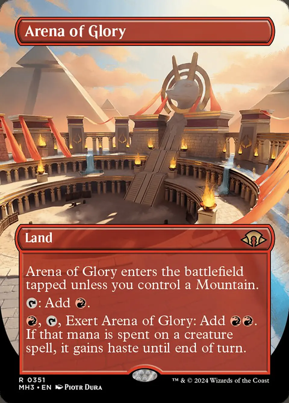 Arena of Glory (Borderless) | Inglés | NM | MH3 1