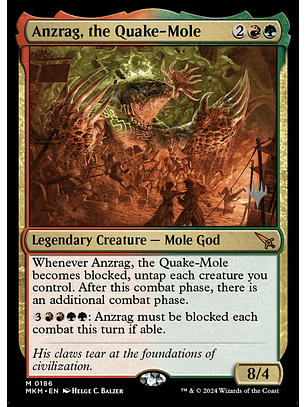 Anzrag, the Quake-Mole | Inglés | NM | PMKM