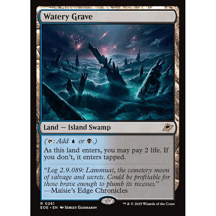 Watery Grave | Inglés | NM | EOE 1