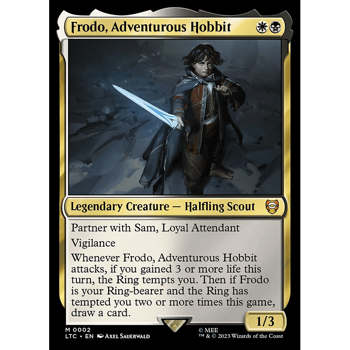 Frodo, Adventurous Hobbit | Inglés | NM | LTC 1