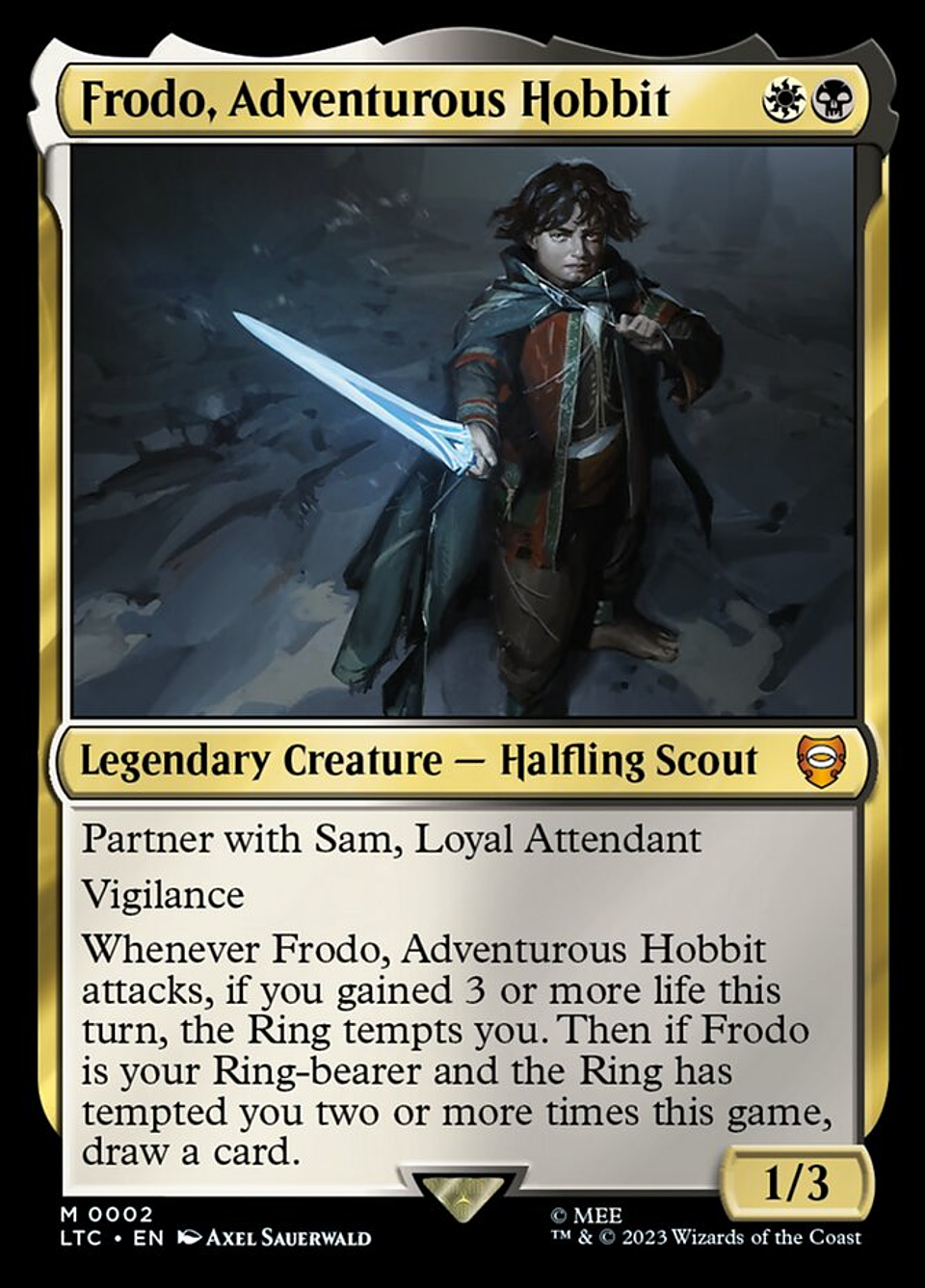 Frodo, Adventurous Hobbit | Inglés | NM | LTC 1