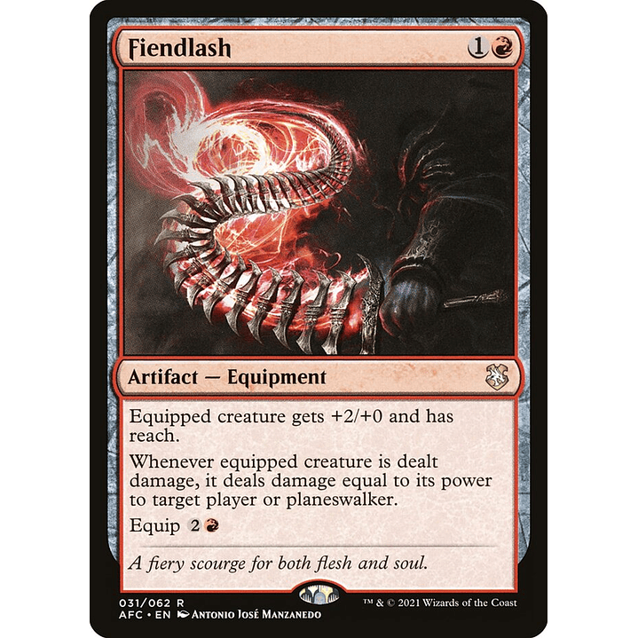 Fiendlash | Inglés | NM | AFC 1