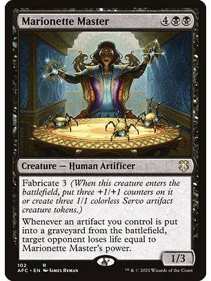 Marionette Master | Inglés | NM | AFC