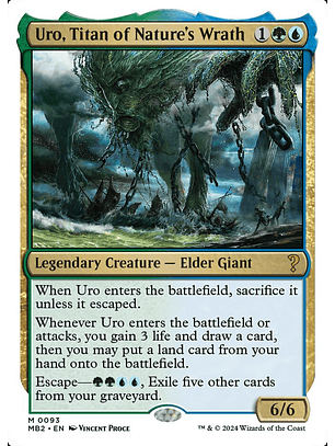 Uro, Titan of Nature's Wrath | Inglés | NM | MB2
