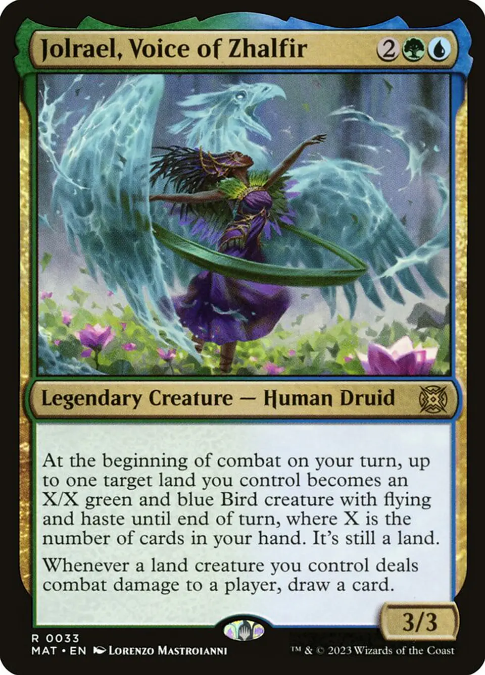 Jolrael, Voice of Zhalfir | Inglés | NM | MAT 1