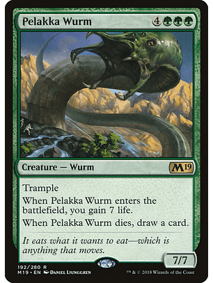 Pelakka Wurm | Español | NM | M19