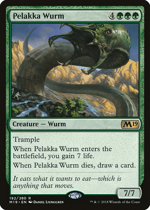 Pelakka Wurm | Español | NM | M19