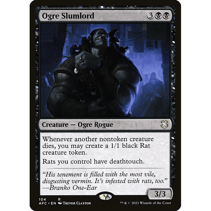 Ogre Slumlord | Inglés | NM | AFC 1