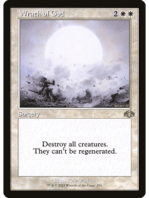 Wrath of God (Retro Frame) | Inglés | NM | DMR