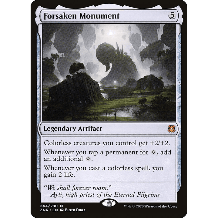 Forsaken Monument | Inglés | NM | ZNR 1