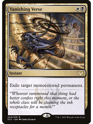 Vanishing Verse | Español | NM | STX