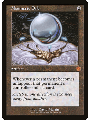 Mesmeric Orb (Retro Frame) | Inglés | NM | BRR