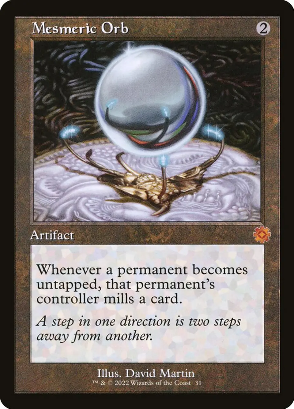 Mesmeric Orb (Retro Frame) | Inglés | NM | BRR 1