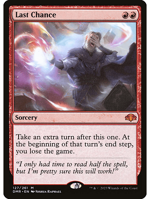 Last Chance | Inglés | NM | DMR