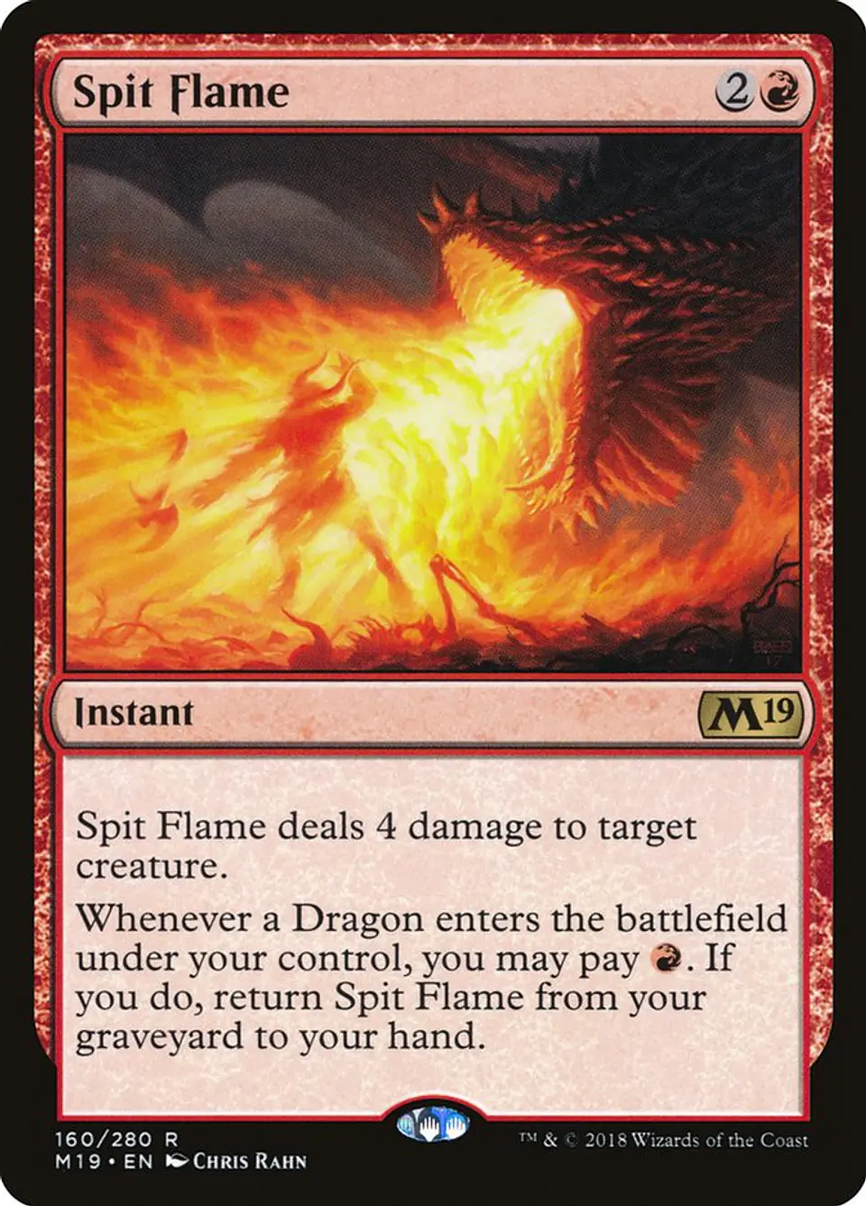 Spit Flame | Español | NM | M19 1